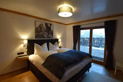 Ein Bett oder Betten in einem Zimmer der Unterkunft Landhaus Stöcklbauer