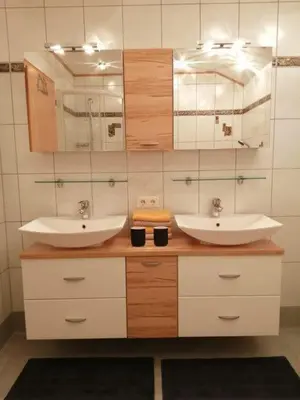 Ein Badezimmer in der Unterkunft Apart Rosi