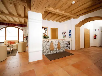 Ein Sitzbereich in der Unterkunft Apartment in Kitzbühel Alps with Wellness Area