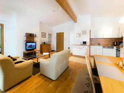 Küche/Küchenzeile in der Unterkunft Apartment in Kitzbühel Alps with Wellness Area