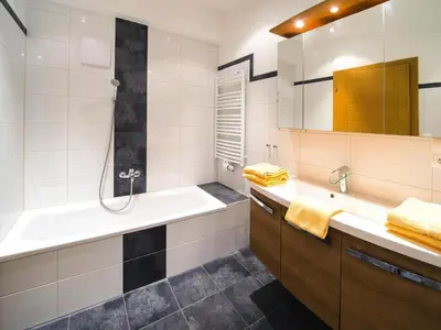 Ein Badezimmer in der Unterkunft Apartment in Kitzbühel Alps with Wellness Area