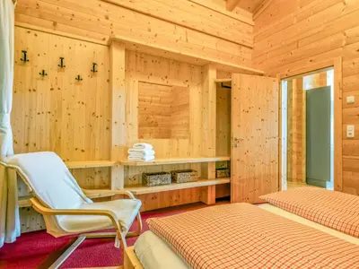 Ein Bett oder Betten in einem Zimmer der Unterkunft Idylle am Waldrand