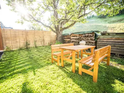 Ein Garten an der Unterkunft Suite Spielberg