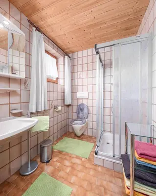 Ein Badezimmer in der Unterkunft Appartement Kimm Eicha
