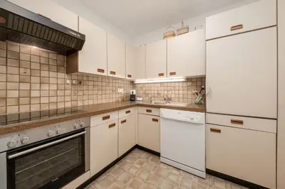 Küche/Küchenzeile in der Unterkunft Appartement Kimm Eicha