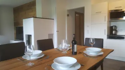 Küche/Küchenzeile in der Unterkunft Alpin Residenz Panoramabahn Kitzbühel