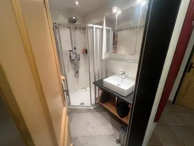 Ein Badezimmer in der Unterkunft Chalet Alpine Royal A Top 1