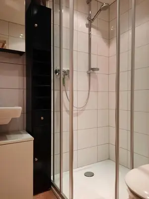 Ein Badezimmer in der Unterkunft Sonnenalp Ski Juwel