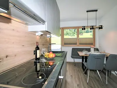 Küche/Küchenzeile in der Unterkunft Apartment Vom Gerslosstein zum Rumerblick by Interhome