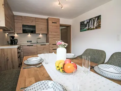 Küche/Küchenzeile in der Unterkunft Apartment Gerlosstein Blick by Interhome