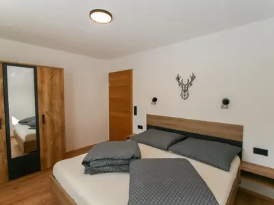 Ein Bett oder Betten in einem Zimmer der Unterkunft Apartment Ferienwohnung Selina by Interhome