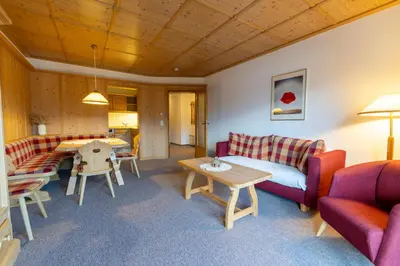 Ein Sitzbereich in der Unterkunft Appartement Gabler Top 5