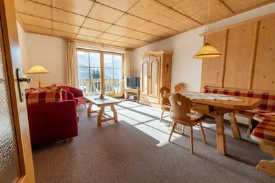 Ein Sitzbereich in der Unterkunft Appartement Gabler Top 5