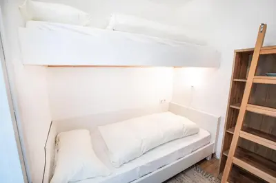 Ein Bett oder Betten in einem Zimmer der Unterkunft Appartement Steigerbauer 1