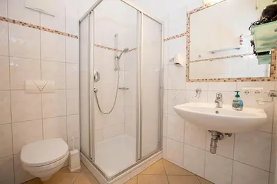 Ein Badezimmer in der Unterkunft Chalet Central Top CC 7