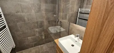 Ein Badezimmer in der Unterkunft Appartement Wiesberger Top 33