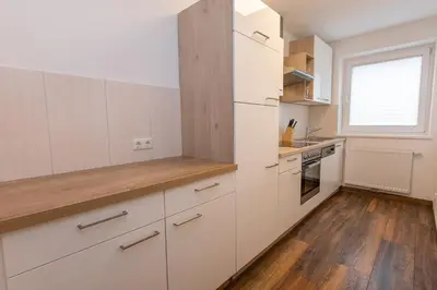 Küche/Küchenzeile in der Unterkunft Chalet Hirsch