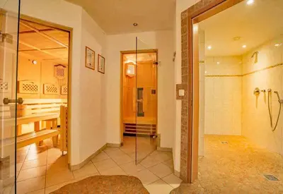 Ein Badezimmer in der Unterkunft Chalet Central Top CC 8