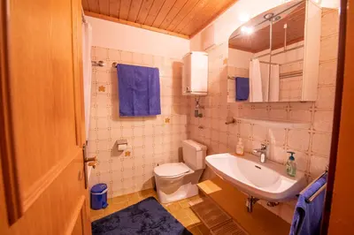 Ein Badezimmer in der Unterkunft Appartement Am Anger Top 46