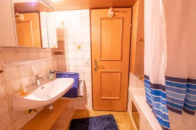 Ein Badezimmer in der Unterkunft Appartement Am Anger Top 46