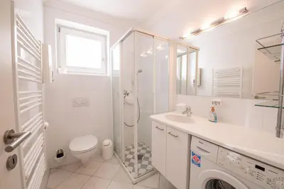Ein Badezimmer in der Unterkunft Appartement Bichl Top 8