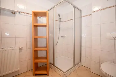 Ein Badezimmer in der Unterkunft Chalet Central Top CC 1