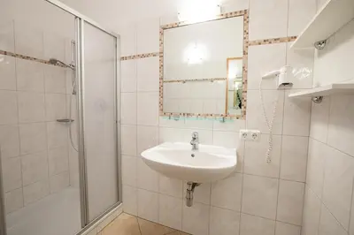 Ein Badezimmer in der Unterkunft Chalet Central Top CC 1