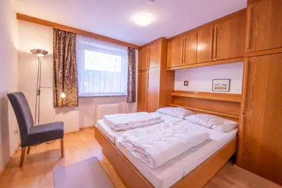 Ein Bett oder Betten in einem Zimmer der Unterkunft Appartement Am Anger Top 33