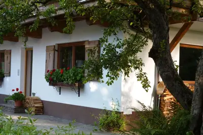 Ein Garten an der Unterkunft Gartenwohnung Ritter