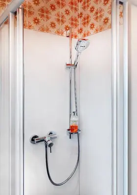 Ein Badezimmer in der Unterkunft Haus Höllerer