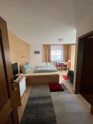 Ein Bett oder Betten in einem Zimmer der Unterkunft Pension Haus Georg