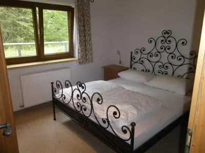 Ein Bett oder Betten in einem Zimmer der Unterkunft Ferienappartements Margreiter