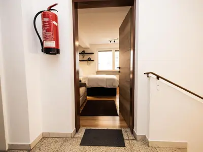 Ein Bett oder Betten in einem Zimmer der Unterkunft Prost