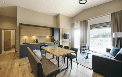 Küche/Küchenzeile in der Unterkunft Apartment Mit 2 Schlafzimmern