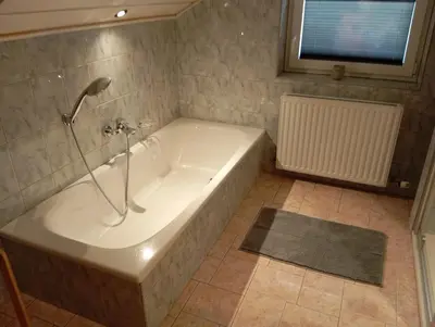 Ein Badezimmer in der Unterkunft Ferienwohnung Maier