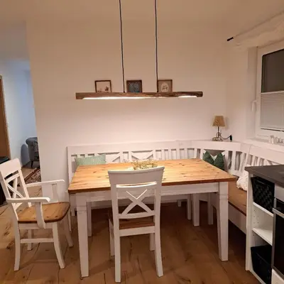 Küche/Küchenzeile in der Unterkunft Jägerchalet