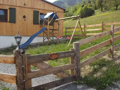 Ein Kinderspielbereich in der Unterkunft Jägerchalet