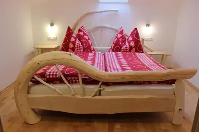 Ein Bett oder Betten in einem Zimmer der Unterkunft Apartment Graber