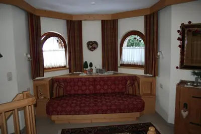 Ein Sitzbereich in der Unterkunft Apartment Gredler Maria