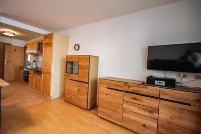 Küche/Küchenzeile in der Unterkunft Ferienwohnung Königsleiten 121b - Top 4