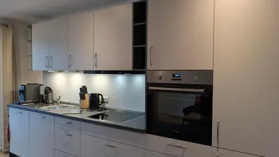 Küche/Küchenzeile in der Unterkunft Penzhaus - Premium Private Suites