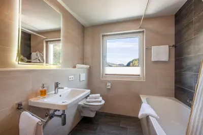 Ein Badezimmer in der Unterkunft Panoramaresidenz Scheffau am Wilden Kaiser