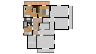 Grundriss der Unterkunft Apart Kreidl