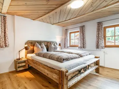 Ein Bett oder Betten in einem Zimmer der Unterkunft Zur Alten Schmiede