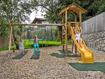 Ein Kinderspielbereich in der Unterkunft Apartment Resort Tirol Wildschönau 3 by Interhome