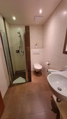 Ein Badezimmer in der Unterkunft Apartment Neuhaushof