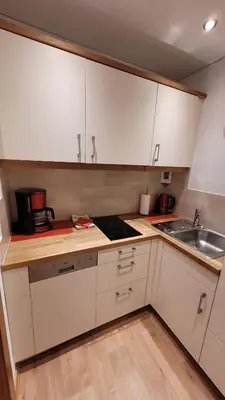 Küche/Küchenzeile in der Unterkunft Apartment Neuhaushof