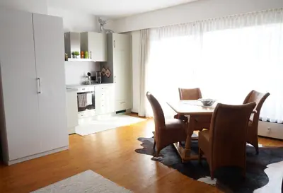 Küche/Küchenzeile in der Unterkunft Wohlfühlstudio Bergblick in Walchsee
