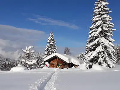 Apartment Bergblick 2 im Winter