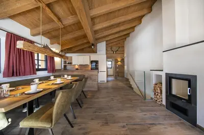 Grundriss der Unterkunft Chalet Bergzeit